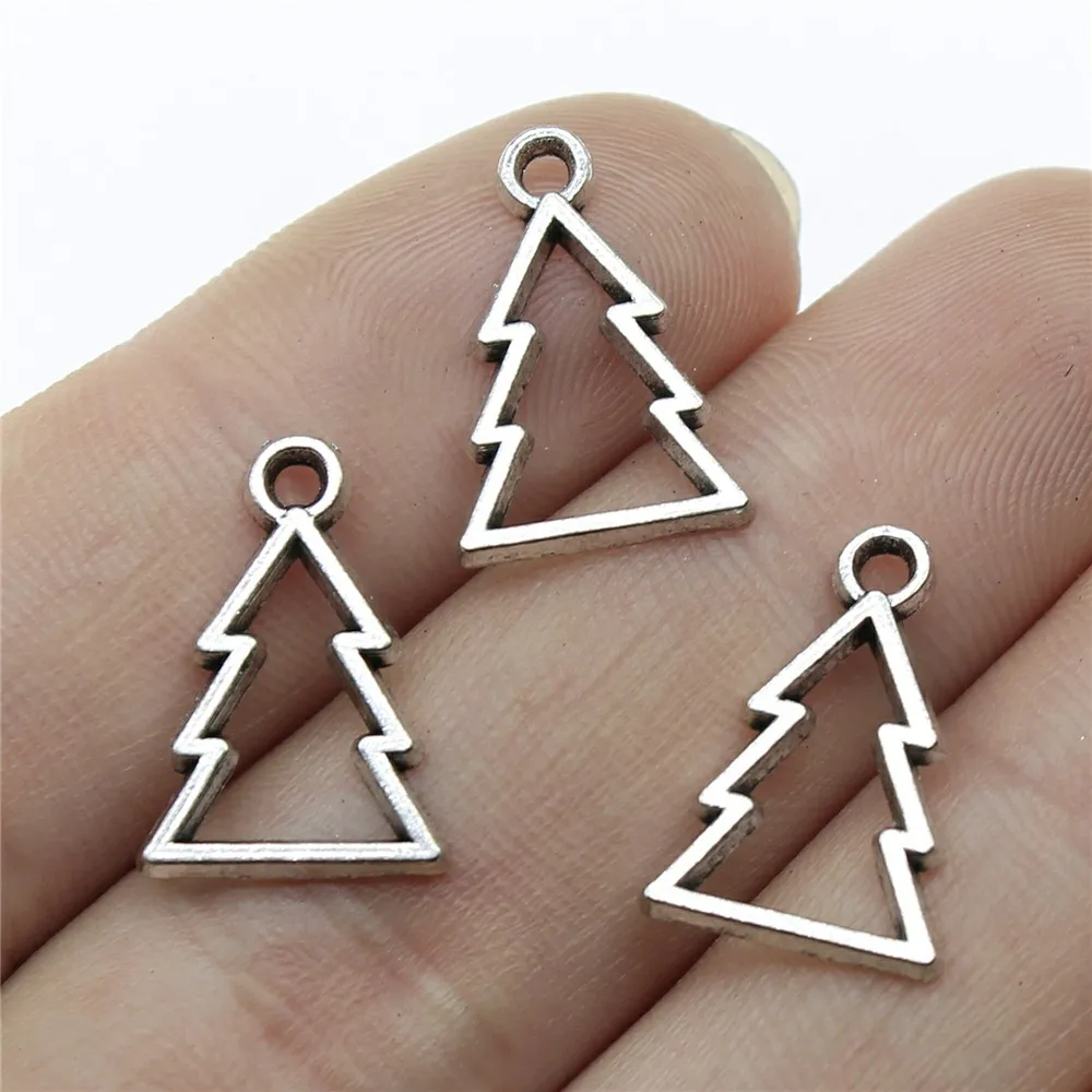 WYSIWYG 30pcs 17x12mm Hollow Christmas Tree Charms For Jewelry Making Antique Silver Christmas Tree Charms Charm Christmas Tree
WYSIWYG 30pcs 17x12mm Hollow Christmas Tree Charms For Jewelry Making Antique Silver Christmas Tree Charms Charm Christmas Tree