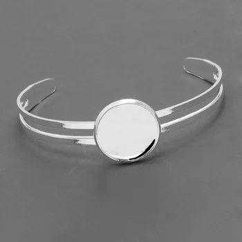 Blank Kids Bangle Bases 16mm Round Smooth Bezel Cabochons Bracelet Boy Girl Children Cuff Bangle Settings Findings Multi-color
Blank Kids Bangle Bases 16mm Round Smooth Bezel Cabochons Bracelet Boy Girl Children Cuff Bangle Settings Findings Multi-color