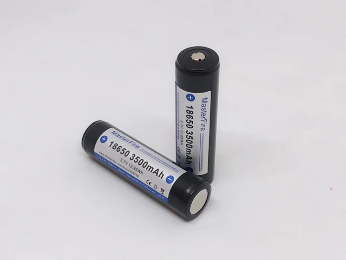 12pcs/lot MasterFire 100% Original Protected 18650 3500mAh 3.7V 12.95Wh 10A Rechargeable Lithium Battery with PCB Made in Japan
12pcs/lot MasterFire 100% Original Protected 18650 3500mAh 3.7V 12.95Wh 10A Rechargeable Lithium Battery with PCB Made in Japan