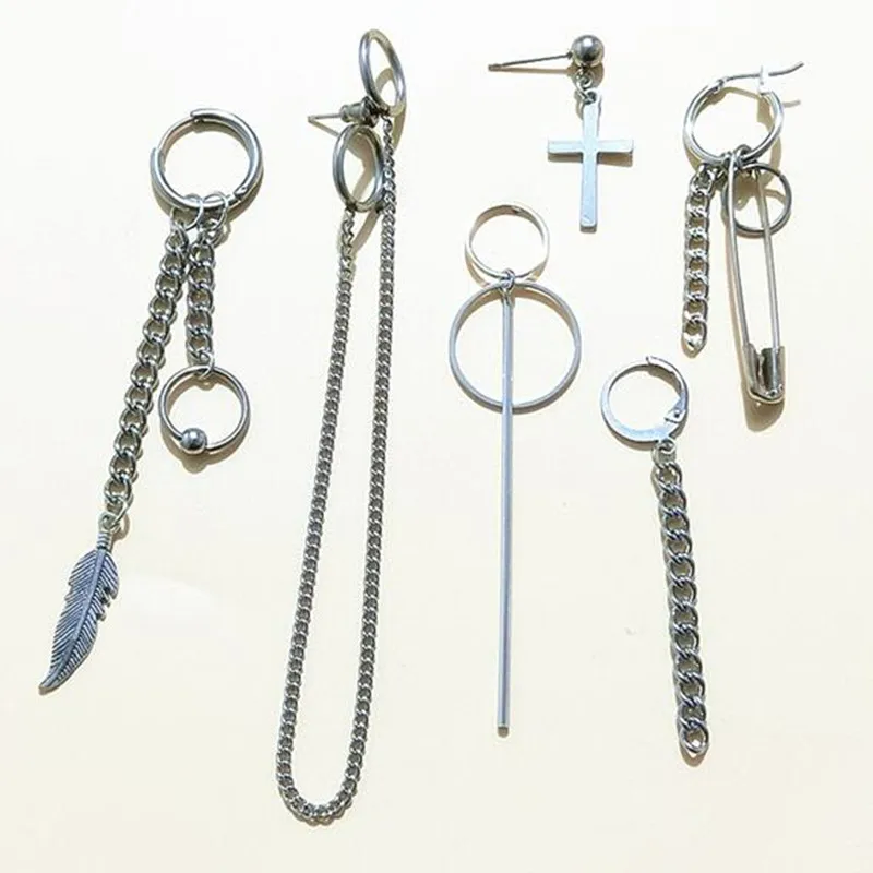 6 pcs/set KPOP Bangtan DNA V Kim Tae Hyung Titanium Stainless steel Tassel Earrings Korean Jewelry
6 pcs/set KPOP Bangtan DNA V Kim Tae Hyung Titanium Stainless steel Tassel Earrings Korean Jewelry