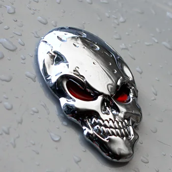 New 3D Skull Logo Emblem Badge Metal Car sticker Truck Auto Motorcycle Decal Car Styling Grill For Harley YAMAHA
New 3D Skull Logo Emblem Badge Metal Car sticker Truck Auto Motorcycle Decal Car Styling Grill For Harley YAMAHA