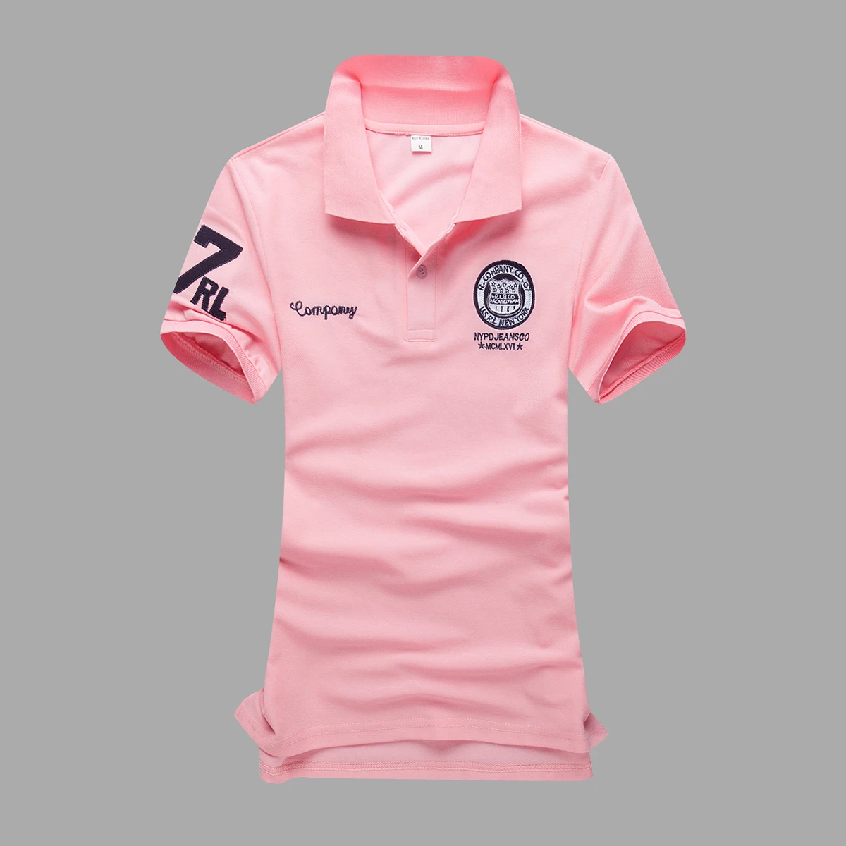 Pure Color Cotton Men's Short-sleeved POLO Multi Color Choice S M L XL 2XL 3XL 4XL 5XL Fashion Casual Man POLO Shirts
Pure Color Cotton Men's Short-sleeved POLO Multi Color Choice S M L XL 2XL 3XL 4XL 5XL Fashion Casual Man POLO Shirts