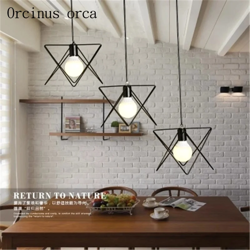 Industrial wind simple personality retro creative Iron Chandelier living room coffee bar bar lamp
Industrial wind simple personality retro creative Iron Chandelier living room coffee bar bar lamp