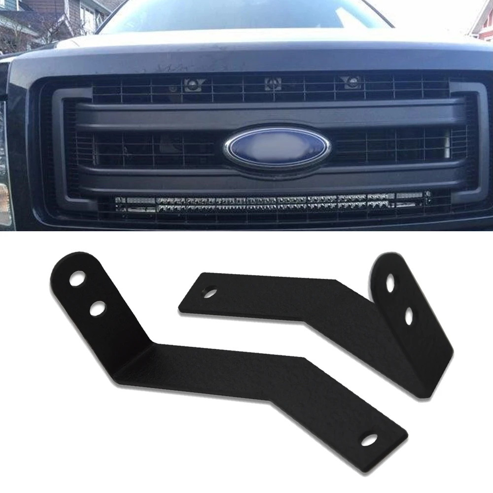 30 inches Single Row LED Light Bar Front Lower Hidden Bumper Grille Insert Mounting Bracket Fits 2009-2014 Ford F-150 Pickup
30 inches Single Row LED Light Bar Front Lower Hidden Bumper Grille Insert Mounting Bracket Fits 2009-2014 Ford F-150 Pickup