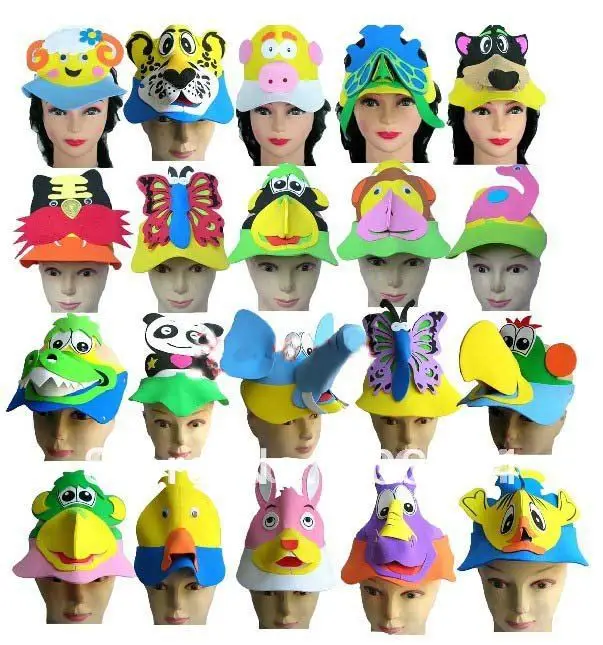 Free shipping,30pcs/lot,EVA animal hat/Cartoon hat, many cartoons ,suitable for performance ,party ,birthday and so on
Free shipping,30pcs/lot,EVA animal hat/Cartoon hat, many cartoons ,suitable for performance ,party ,birthday and so on