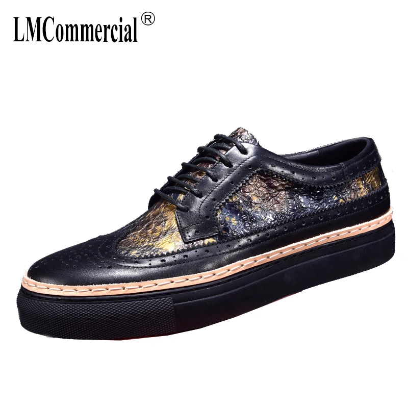 Spring Autumn Bullock High Quality Genuine Leather Cowhide All-Match Breathable Lace-Up Business Men Shoes Casual
Spring Autumn Bullock High Quality Genuine Leather Cowhide All-Match Breathable Lace-Up Business Men Shoes Casual