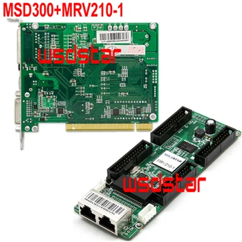MSD300 LED Sending Card+MRV210-1 LED Receiving Card Full Color LED control system P4 P5 P6 P8 P10 P12 LED display controller
MSD300 LED Sending Card+MRV210-1 LED Receiving Card Full Color LED control system P4 P5 P6 P8 P10 P12 LED display controller
