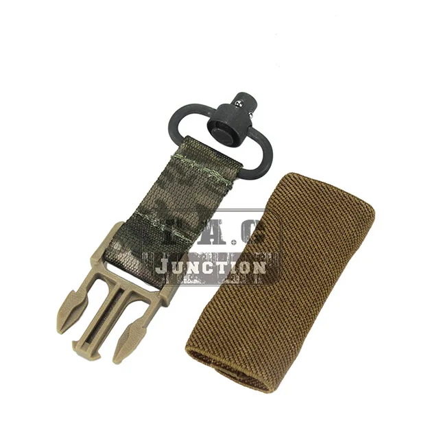 Tactical Push Button QD Sling Swivel Adapter Quick Disconnect Integrated Connector Attachment Multi-purpose Change Hang Buckle
Tactical Push Button QD Sling Swivel Adapter Quick Disconnect Integrated Connector Attachment Multi-purpose Change Hang Buckle
