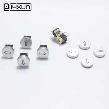 4pcs LED OD 10mm Switch Cap CIRCLE 12V 0.5A Arrow Symbol Cap for 6*6mm Momentary Tact Push Button Switch
4pcs LED OD 10mm Switch Cap CIRCLE 12V 0.5A Arrow Symbol Cap for 6*6mm Momentary Tact Push Button Switch