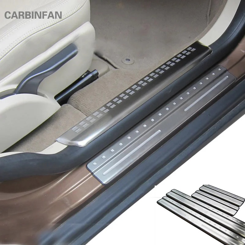 Accessories Door Sill Scuff Plate Guard Stainless Door Sills Protector Sticker Car Styling For VOLVO XC60 XC 60 2009-2014 C71
Accessories Door Sill Scuff Plate Guard Stainless Door Sills Protector Sticker Car Styling For VOLVO XC60 XC 60 2009-2014 C71