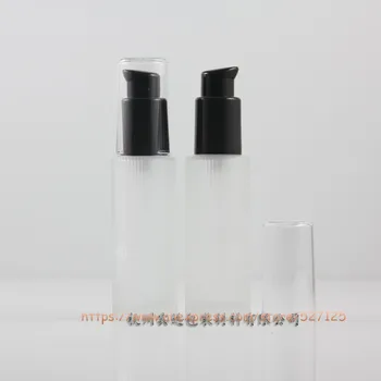 30ml clear frosted(Natural) glass bottle with black pump/sprayer,for lotion/perfume/essential oli/moisturizer/facial water
30ml clear frosted(Natural) glass bottle with black pump/sprayer,for lotion/perfume/essential oli/moisturizer/facial water