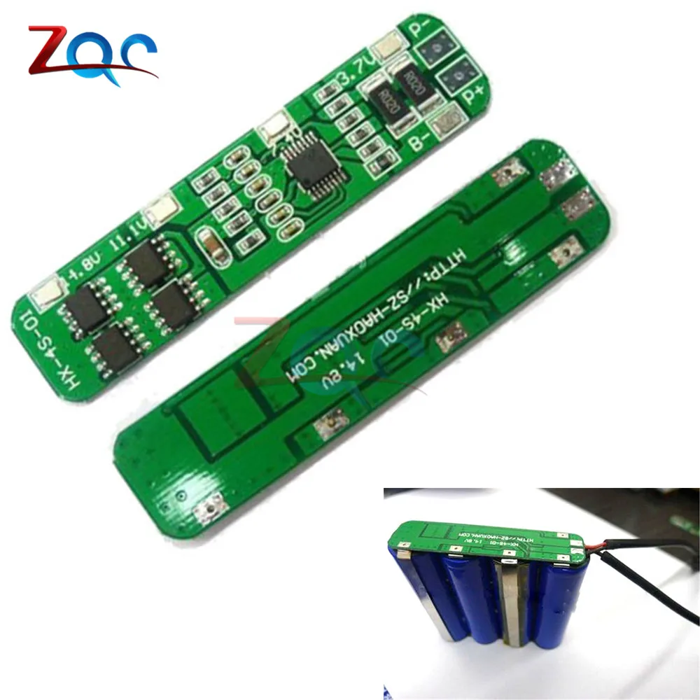 4 упаковки защитная плата для литий ионных и литиевых батарей 18650|module for arduino|module