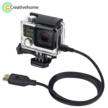 PULUZ For Gopro Hero 4 Accessories Video 19 Pin Video Cable to Micro 5 Pin HDMI Cable for GoPro hero 3 accessories
PULUZ For Gopro Hero 4 Accessories Video 19 Pin Video Cable to Micro 5 Pin HDMI Cable for GoPro hero 3 accessories