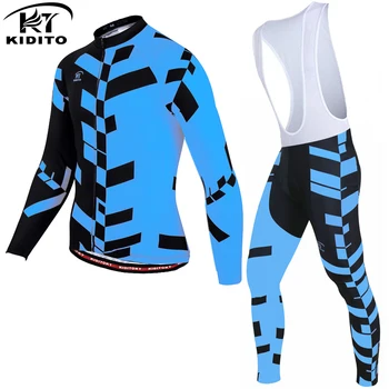 KIDITOKT Winter Thermal Long Sleeve Cycling Jersey Sets Bike Clothing Bicycle Wear fiets kleding mannen winter cycling equipment
KIDITOKT Winter Thermal Long Sleeve Cycling Jersey Sets Bike Clothing Bicycle Wear fiets kleding mannen winter cycling equipment