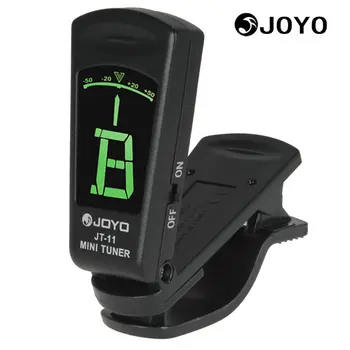 JOYO JT-11 Portable Mini Clip-on Digital Chromatic Tuner 360 Degree Freely Rotate with LCD Backlight
JOYO JT-11 Portable Mini Clip-on Digital Chromatic Tuner 360 Degree Freely Rotate with LCD Backlight