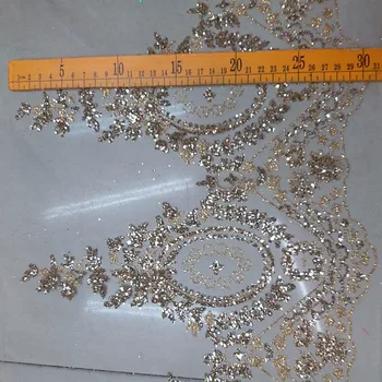 10yards/lot 30cm Gold embroidered lace trim, Wedding jewelry tulle lace for hair ornaments crafting DIY accessory
10yards/lot 30cm Gold embroidered lace trim, Wedding jewelry tulle lace for hair ornaments crafting DIY accessory