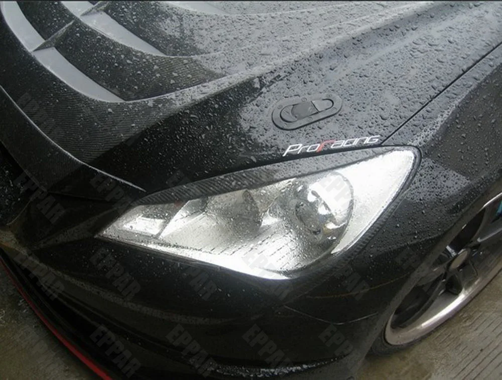 Genuine Carbon Fiber Headlight Eyelids Eyebrows for 2009-2011 Hyundai Genesis Coupe Type B
Genuine Carbon Fiber Headlight Eyelids Eyebrows for 2009-2011 Hyundai Genesis Coupe Type B