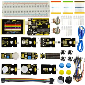Keyestudio Sensor Starter Kit - K2 For Arduino Education Learning Kit With UNOR3 Board
Keyestudio Sensor Starter Kit - K2 For Arduino Education Learning Kit With UNOR3 Board