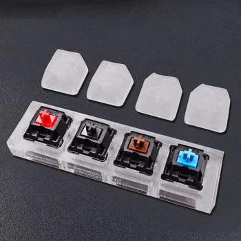 Elisona Mechanical Keyboard Tester Set Acrylic Keycaps Key Caps 4-Axis Frame Bundle Test Kit for Cherry MX Switches Testing Tool
Elisona Mechanical Keyboard Tester Set Acrylic Keycaps Key Caps 4-Axis Frame Bundle Test Kit for Cherry MX Switches Testing Tool