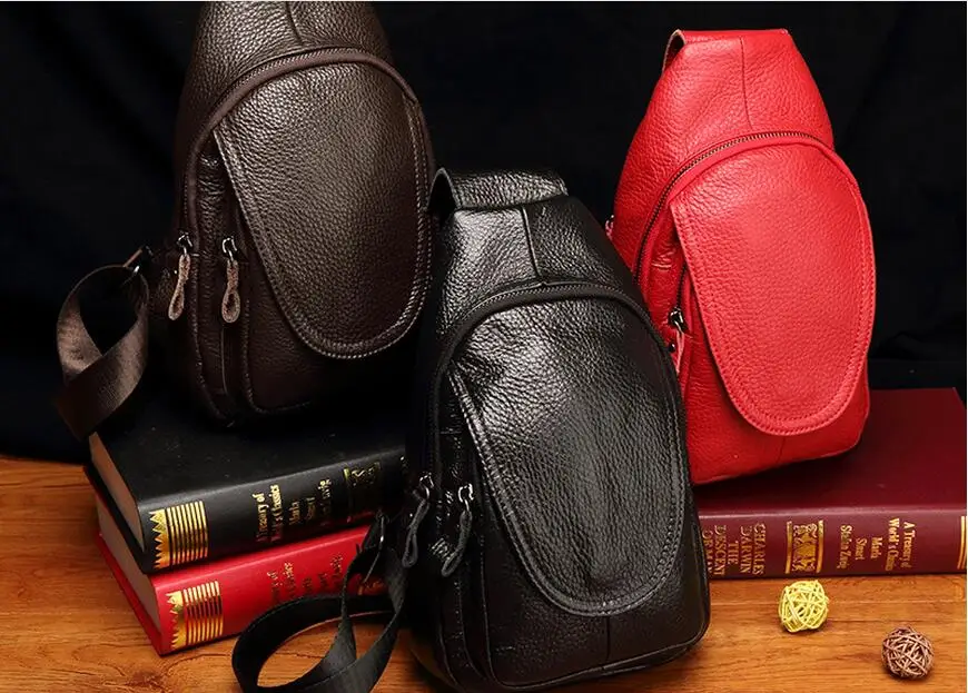 Miss Daisy 2019 genuine leather unisex chest package cowhide leather small shoulder bag multi-purpose travel bag new style
Miss Daisy 2019 genuine leather unisex chest package cowhide leather small shoulder bag multi-purpose travel bag new style