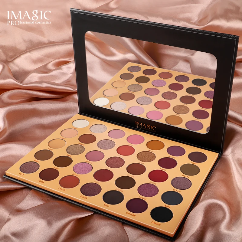 IMAGIC 35 color eyeshadow color matte flash eye makeup lasting waterproof eye shadow plate cosmetics
IMAGIC 35 color eyeshadow color matte flash eye makeup lasting waterproof eye shadow plate cosmetics