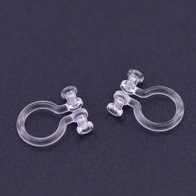 30 PCS 11mm*7.6mm Transparent Ear Clip For Jewelry Making ,U-shaped Resin Ear Clip Setting DIY Jewelry Findings Wholesale
30 PCS 11mm*7.6mm Transparent Ear Clip For Jewelry Making ,U-shaped Resin Ear Clip Setting DIY Jewelry Findings Wholesale