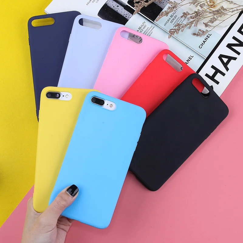 Color TPU Silicone Matte Phone Case For iPhone 7 8 Plus 6 6s X Plus 5 5S Soft Back Cover For iPhone 6 Plus 7 8 XR XS Max Case
Color TPU Silicone Matte Phone Case For iPhone 7 8 Plus 6 6s X Plus 5 5S Soft Back Cover For iPhone 6 Plus 7 8 XR XS Max Case