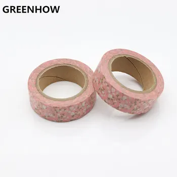 GREENHOW Super Beautiful Flower Pink Sakura Washi Paper Masking Tapes DIY Floral Decorative Stickers Gift 8085
GREENHOW Super Beautiful Flower Pink Sakura Washi Paper Masking Tapes DIY Floral Decorative Stickers Gift 8085