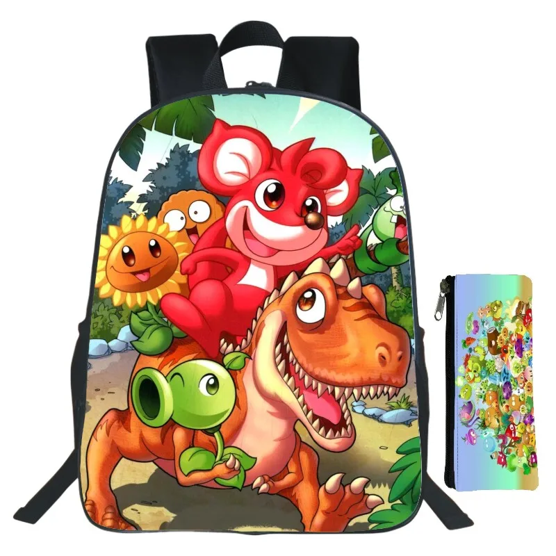 Suit Multi Size Optional Fashion Printing 3D Plants VS Zombies Children Backpacks for Kids Cartoon Dinosaur School Bags for Boys
Suit Multi Size Optional Fashion Printing 3D Plants VS Zombies Children Backpacks for Kids Cartoon Dinosaur School Bags for Boys
