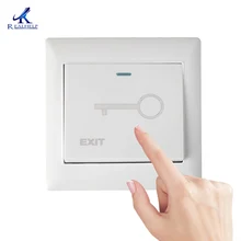 Exit door button Open Door Button For Access Control Standalone Single Door Controller Plastic Material Door access Exit Button
Exit door button Open Door Button For Access Control Standalone Single Door Controller Plastic Material Door access Exit Button