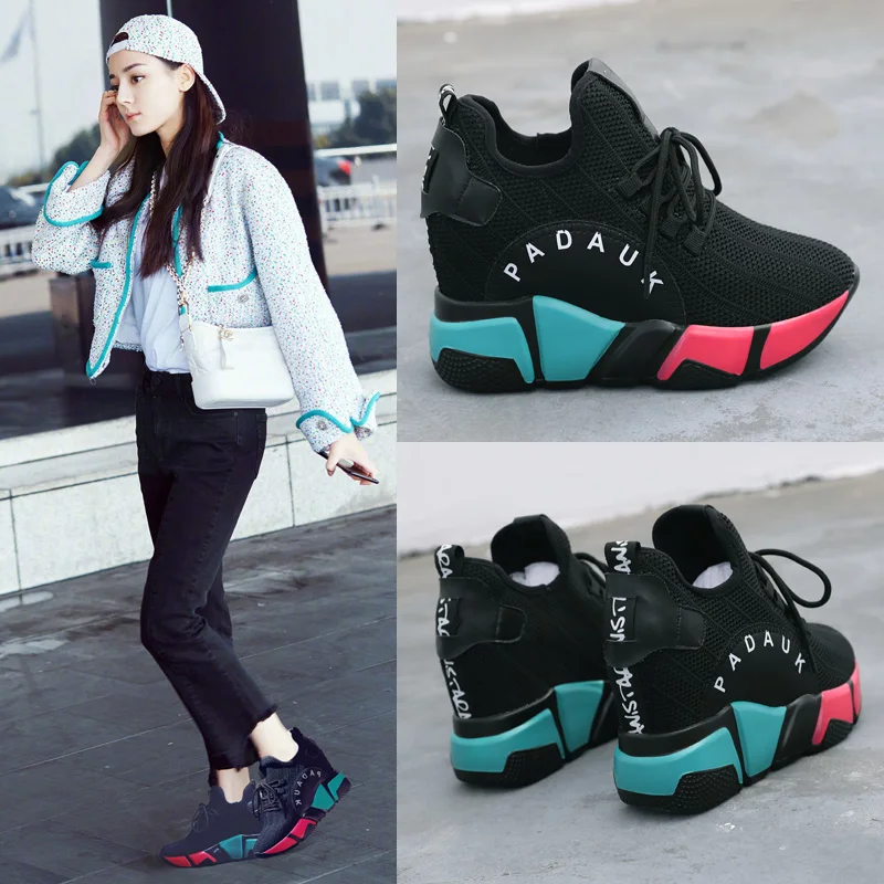 2018 spring and summer new Korean fashion wild platform casual shoes slope single shoes women high heels
2018 spring and summer new Korean fashion wild platform casual shoes slope single shoes women high heels