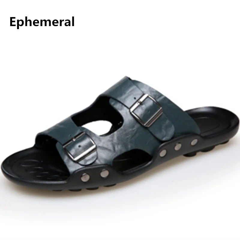 Men Big Size Shoes White Black Slippers 48 38 46 Buckle Sandals Summer Beach Open Toe Slides Brand New Ephemeral Fashion 2018
Men Big Size Shoes White Black Slippers 48 38 46 Buckle Sandals Summer Beach Open Toe Slides Brand New Ephemeral Fashion 2018