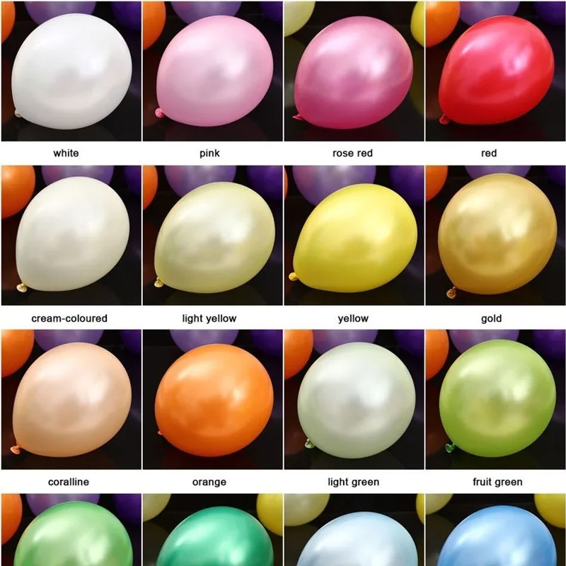 3.2 g 12 inches 100 pcs/lot pearl balls balloon wedding room decoration preferred balls birthday party toys
3.2 g 12 inches 100 pcs/lot pearl balls balloon wedding room decoration preferred balls birthday party toys