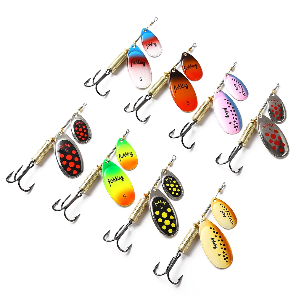 1PC 3#+5# Metal Hard Spinner Spoon Wobblers For Trolling Long Cast Spoon Trout Bait Fishing Lure Double Wobbler Lure
1PC 3#+5# Metal Hard Spinner Spoon Wobblers For Trolling Long Cast Spoon Trout Bait Fishing Lure Double Wobbler Lure