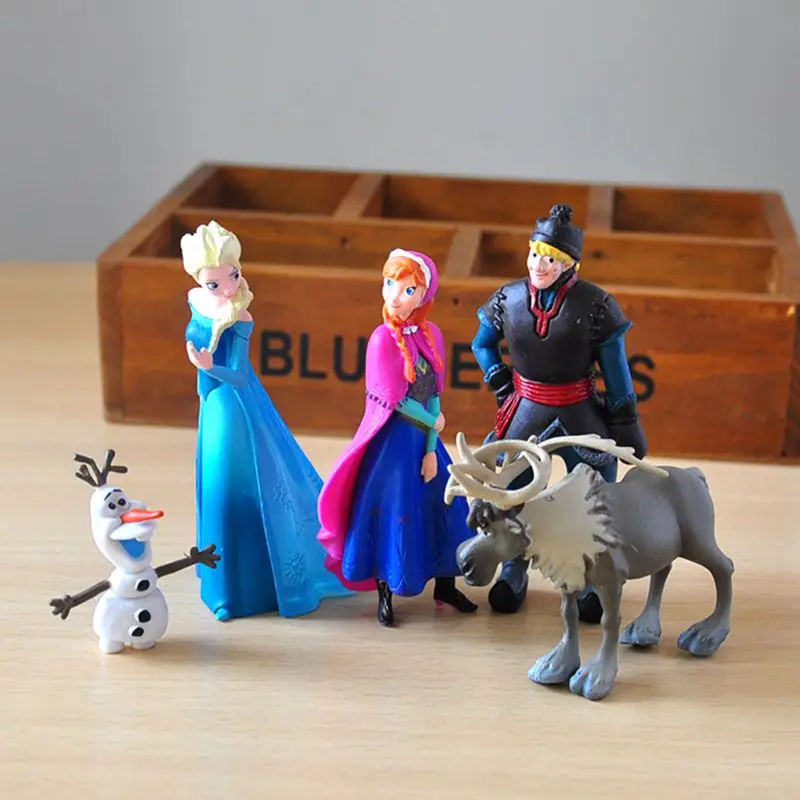 Disney Frozen Toys 5pcs/Set 5-10cm Elsa Anna Action Figure Cake Ornament Model Anime Collection Figurine Toys Model For Kids
Disney Frozen Toys 5pcs/Set 5-10cm Elsa Anna Action Figure Cake Ornament Model Anime Collection Figurine Toys Model For Kids