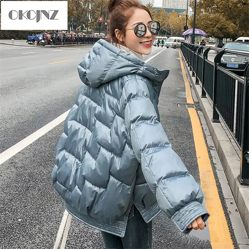 Fashion Short Cotton Coat Women Winter New bread Oyterwear Straight Loose Thick Cotton Jacket Female Parka YY177
Fashion Short Cotton Coat Women Winter New bread Oyterwear Straight Loose Thick Cotton Jacket Female Parka YY177