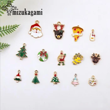 Oil Dripping Christmas Deer Snow Candy Series 10pcs/lot For DIY Fashion Drop Earrings Jewelry Making Accessories
Oil Dripping Christmas Deer Snow Candy Series 10pcs/lot For DIY Fashion Drop Earrings Jewelry Making Accessories