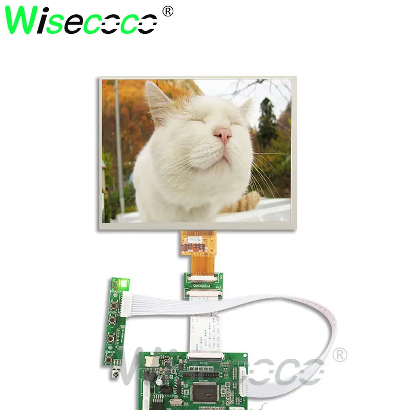 1024*768 8 inch Screen Display HE080IA-01D HJ080IA-01E LCD TFT Monitor with Driver Control Board 2AV HDMI VGA for Raspberry Pi B
1024*768 8 inch Screen Display HE080IA-01D HJ080IA-01E LCD TFT Monitor with Driver Control Board 2AV HDMI VGA for Raspberry Pi B