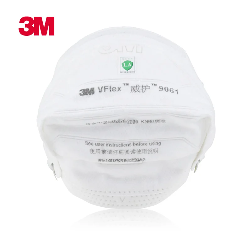 3M 9061 Mask 10pcs/Lot Mask Anti-dust KN90 Masks Anti PM2.5 Mask LA Protective Masks Efficient Anti-static Filter H012835
3M 9061 Mask 10pcs/Lot Mask Anti-dust KN90 Masks Anti PM2.5 Mask LA Protective Masks Efficient Anti-static Filter H012835