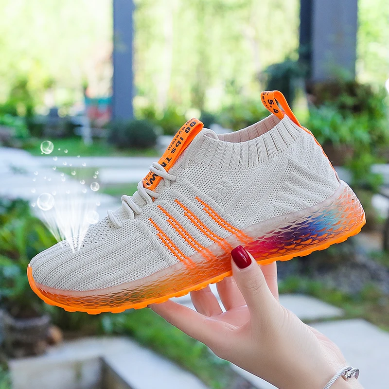2019 Fashion Women Tennis Shoes Breathable Lace Up Air Mesh Sock Female Sneakers Sports Footwear Tenis Feminino Chaussure Femme
2019 Fashion Women Tennis Shoes Breathable Lace Up Air Mesh Sock Female Sneakers Sports Footwear Tenis Feminino Chaussure Femme