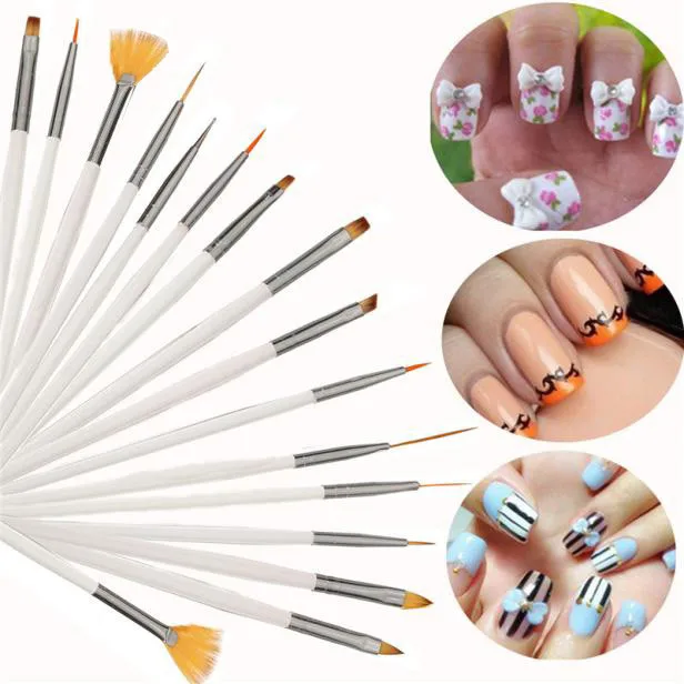 16pcs nail point pen nail brush set nail polish gel art design pen professional tool makeup DIY#
16pcs nail point pen nail brush set nail polish gel art design pen professional tool makeup DIY#
