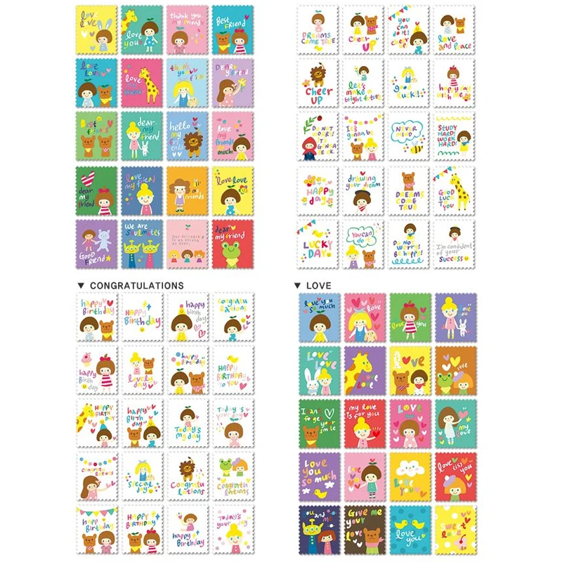 TH9 Frees hipping Stamp subject paper stickers 80 pieces soul mate subject cheer up subject congratulations and love subject
TH9 Frees hipping Stamp subject paper stickers 80 pieces soul mate subject cheer up subject congratulations and love subject