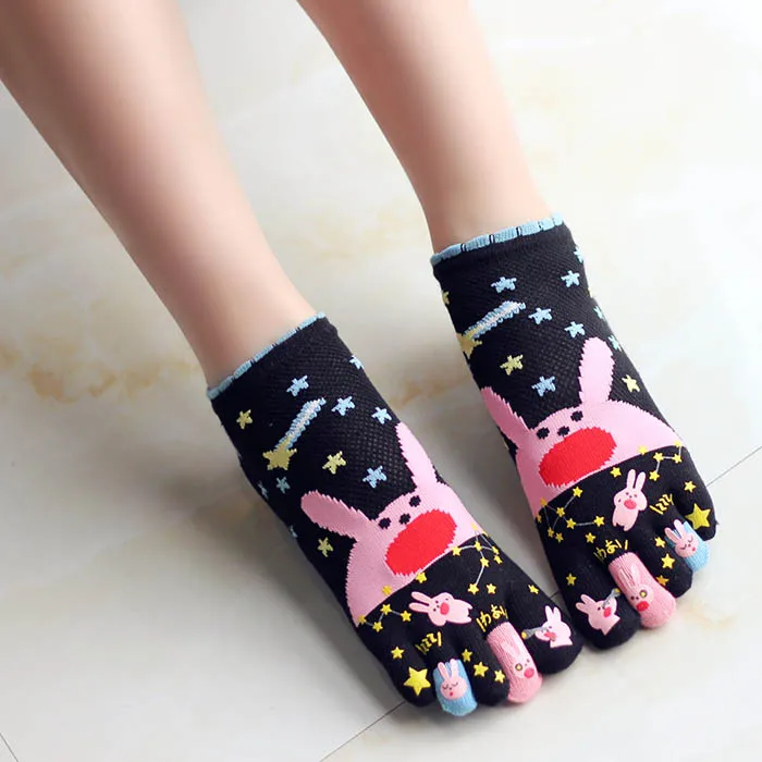 3 Pair Five Finger Socks Female Toe Socks Cotton Breathable Women Kawaii Cute Funny Socks Japan
3 Pair Five Finger Socks Female Toe Socks Cotton Breathable Women Kawaii Cute Funny Socks Japan