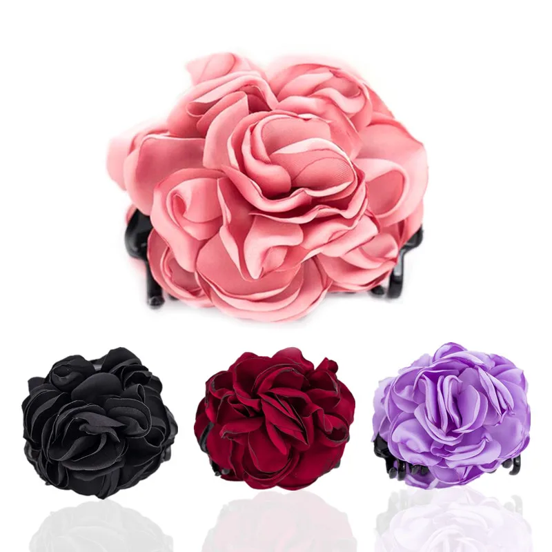 Red Rose Hair Clips Headwear Accessories for Women High Quality Fabric Flower Crab for Women Gifts HW194
Red Rose Hair Clips Headwear Accessories for Women High Quality Fabric Flower Crab for Women Gifts HW194