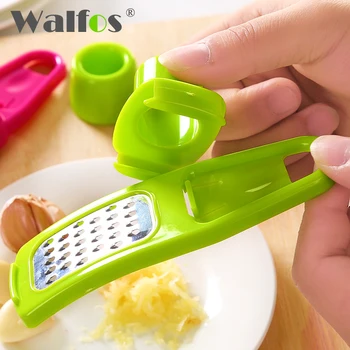 WALFOS 1pc Kitchen Tool Grinding Mill Ginger Garlic Crusher Creative Multifunction Device Garlic Press Garlic Peeler
WALFOS 1pc Kitchen Tool Grinding Mill Ginger Garlic Crusher Creative Multifunction Device Garlic Press Garlic Peeler