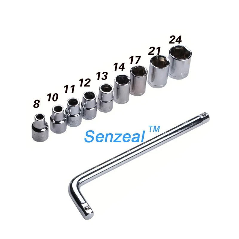 1 set L Type Wrench with Socket Set Repair Tool for removing screws nuts Motor Bicycle car door lock /car seat repair tool
1 set L Type Wrench with Socket Set Repair Tool for removing screws nuts Motor Bicycle car door lock /car seat repair tool