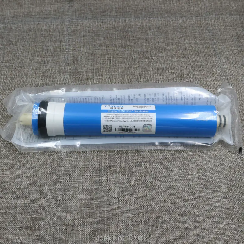 Free Shipping Vontron ULP1812-75 RO Membrane Element NSF Reverse Osmosis System 75gpd Water Filter Cartridge
Free Shipping Vontron ULP1812-75 RO Membrane Element NSF Reverse Osmosis System 75gpd Water Filter Cartridge