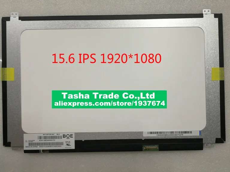 15.6 laptop matrix NV156FHM-N47 BOE FHD LCD Screen Display 1920*1080 eDP 30pin IPS Screen NV156FHM N47
15.6 laptop matrix NV156FHM-N47 BOE FHD LCD Screen Display 1920*1080 eDP 30pin IPS Screen NV156FHM N47