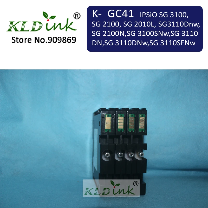 GC41K, GC41C, GC41M, GC41Y сублимационный картридж с чернилами для IPSIO SG 3100 2100 2010L 3110 принтера
GC41K, GC41C, GC41M, GC41Y сублимационный картридж с чернилами для IPSIO SG 3100 2100 2010L 3110 принтера
