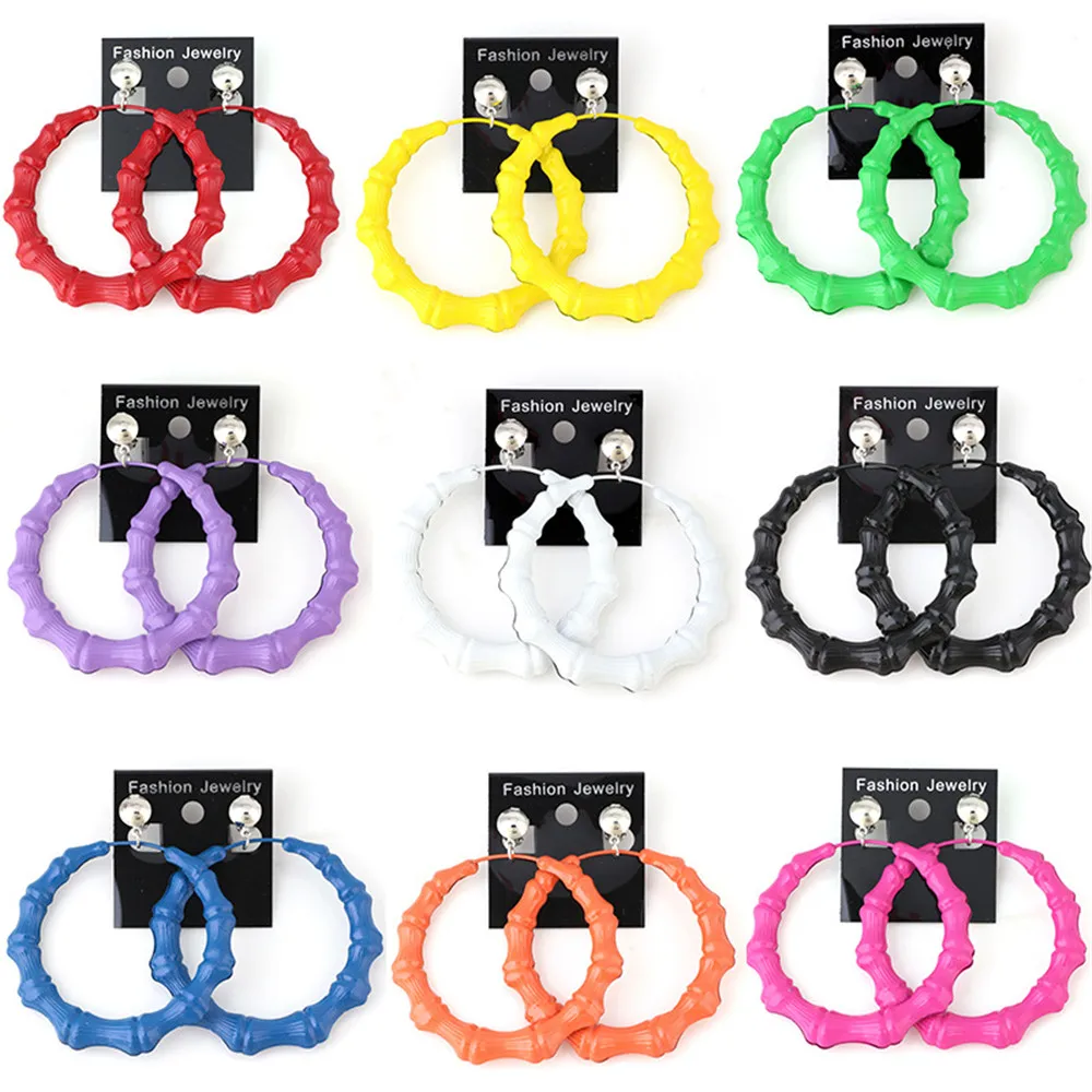 Punk Rock Hoop Clip on Earrings White Yellow Big Ear Clips For Women Large Bamboo Fashion Party Jewelry Earring Accessories New
Punk Rock Hoop Clip on Earrings White Yellow Big Ear Clips For Women Large Bamboo Fashion Party Jewelry Earring Accessories New